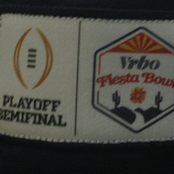 NWT Navy with a Yellow Block M Adjustable Ball Cap from the 2023 Fiesta Bowl - Picture 2 of 6